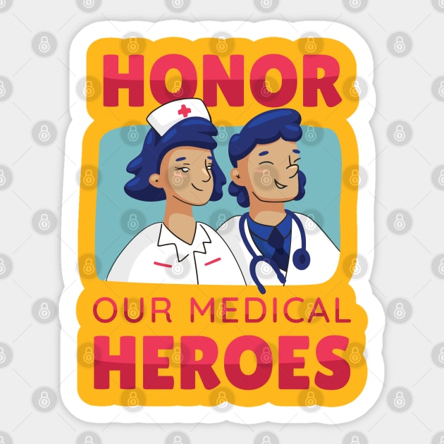 Honor Doctors Sticker by Safdesignx